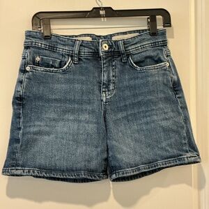 Anthropologie Pilcro Slim Boyfriend Denim Shorts